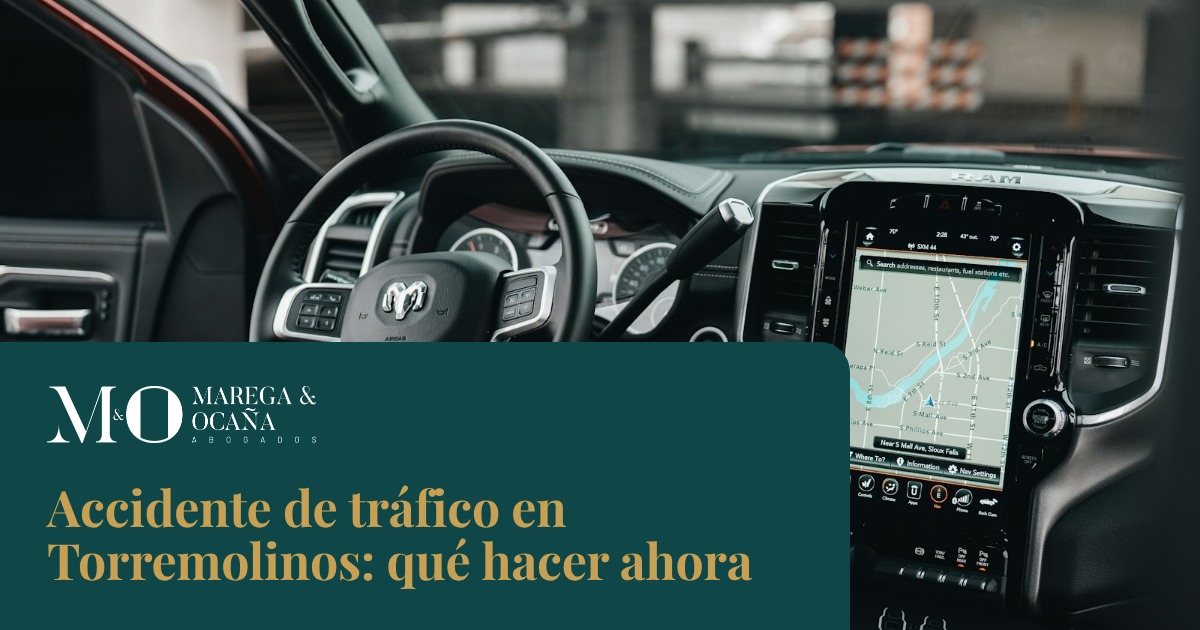 Accidente de tráfico en Torremolinos: qué hacer ahora
